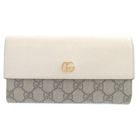 GUCCI Beige Leather Wallet - Picture 1 of 11